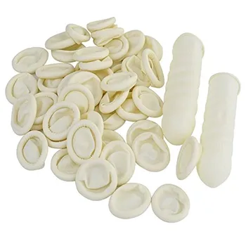 

200 Pcs Small Rubber Gloves Finger Cots Latex Fingertips Disposable Gloves Finger Rubber Finger Sleeve