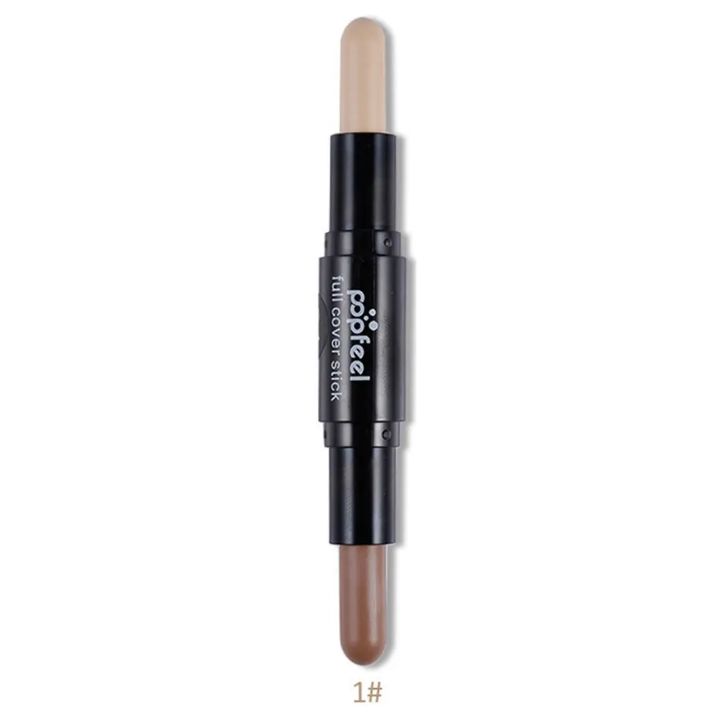 Double Head Cream Concealer Stick Cover Dark Eye Circle Makeup Foundation Gift Hot Selling Market Trend | Красота и здоровье