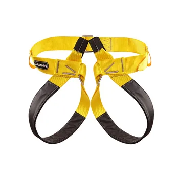 

Professional Outdoor Sports Rock Climbing Harness Safety Belt Waist Support Half Body Harness Aerial Safe Survival Equipment