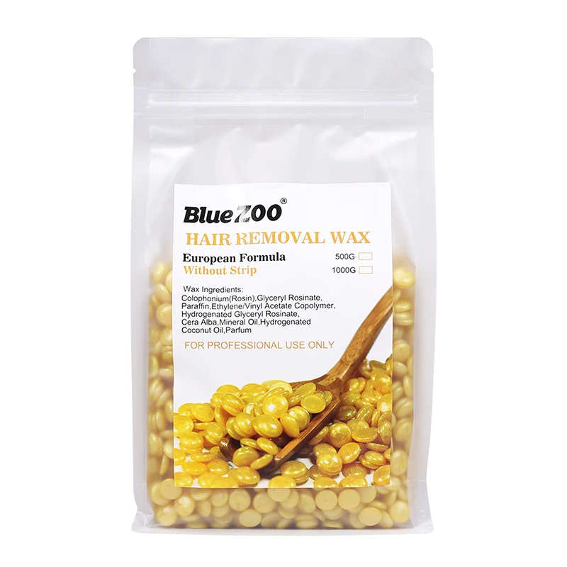 Безболезненный без полосок для депиляции Shimmer Hard Wax Beans для удаления волос-4 цвета на выбор