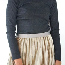 Серый трикотаж MUJER CUELLO PERKINS Moda