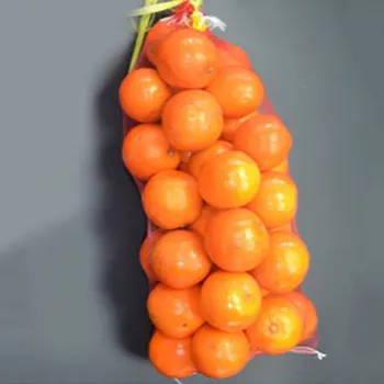 

5pcs/set 55x85 Vegetables Breathable Drawstring Strong Bearing Mesh Corn Storage Round Weaving Large Capacity Woven Sack Fruit
