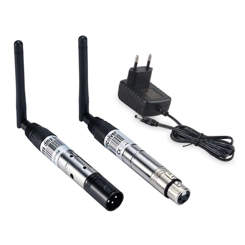 DMX512 беспроводной контроллер приемник передатчик 2,4G ISM Dif Расстояние связи 500 м для сцены Par DJ диско бар огни(ЕС