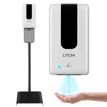 

1200ml Hand Sanitizer Machine Alcohol Dispenser Portable Touchless Foam Automatic Liquid Soap Dispenser With Stand For Hotel