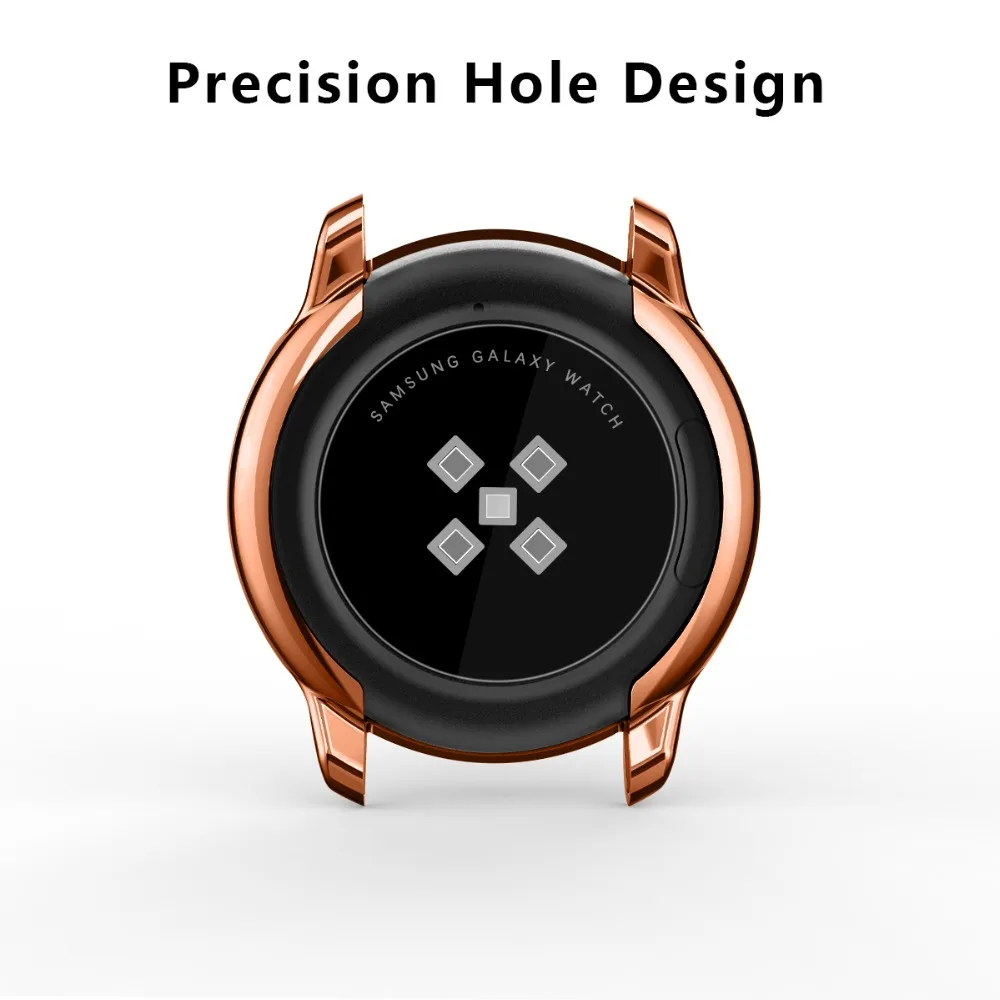 Защитный чехол для samsung galaxy watch active, мягкий силиконовый чехол, ультра-тонкая защитная рамка для galaxy Active, защита