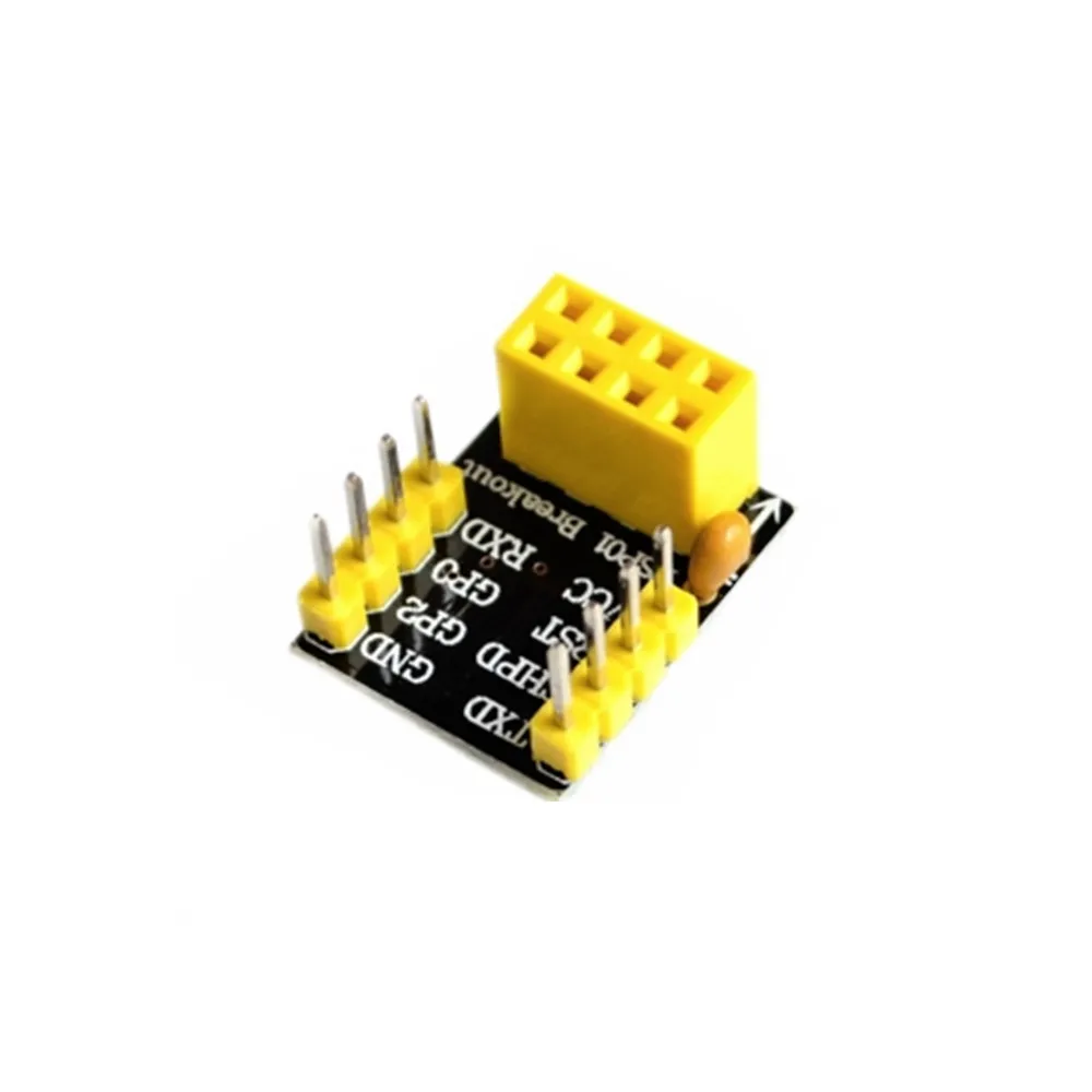 ESP-01S adaptador de tabla para el pan ESP8266 ESP01 ESP01S sin soldadura