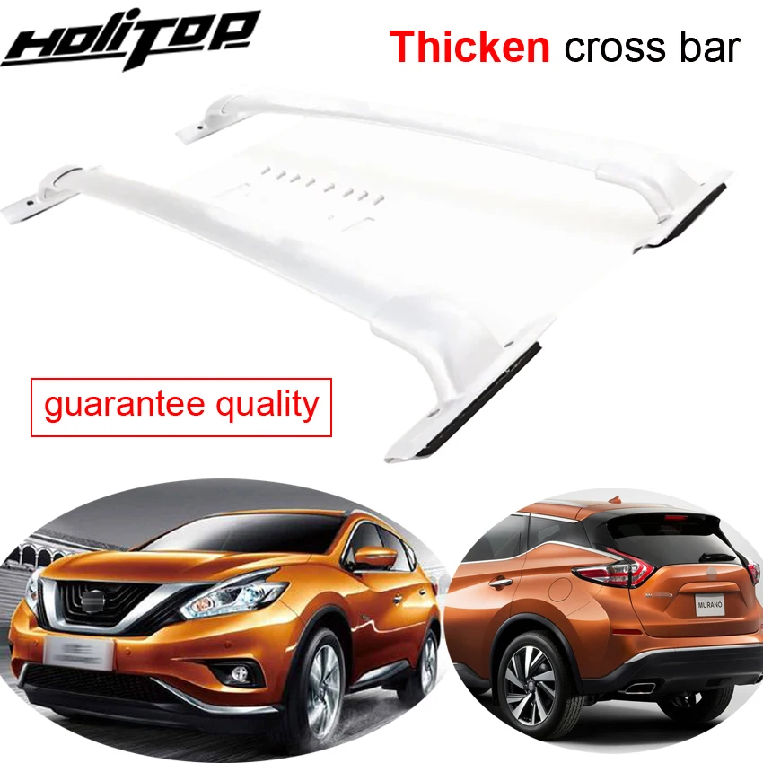 Горизонтальная Полка на крышу для Nissan Murano 2015 2020 плотный алюминиевый сплав вес 130