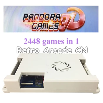 

Support Pause in Game Pandora 3D Games 2448 in 1 Record High Score Function 140*3D Games Arcade PCB Board HDMI VGA Output