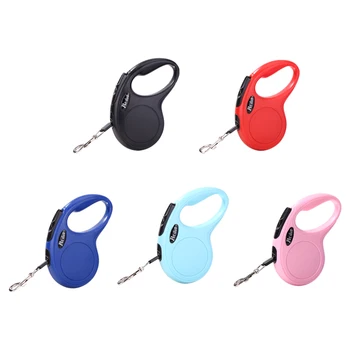 

3M/5M Retractable Dog Leash Automatic Flexible Dog Leash Dogs Cat Traction Rope Leashes For Small Medium Dogs Pet Products