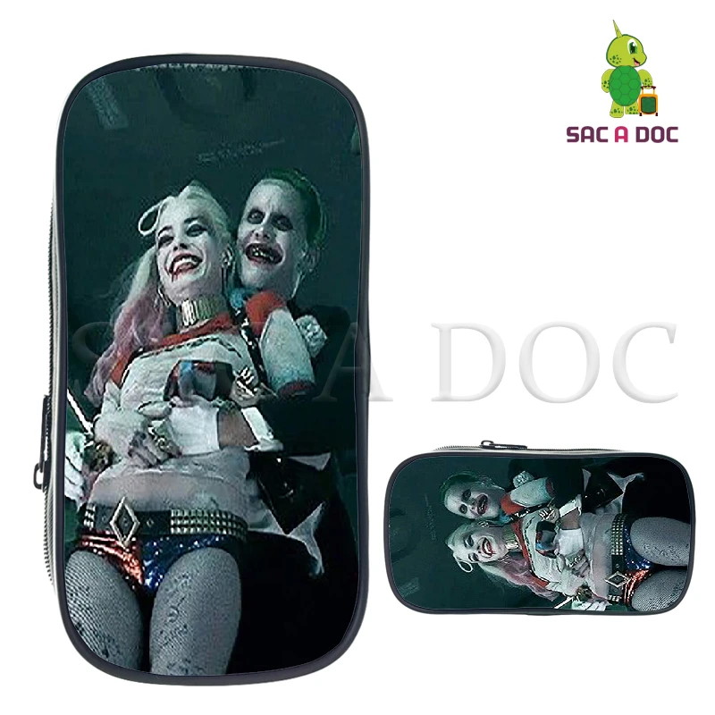 Сумка-карандаш для косметички Doc Joker, пенал для мальчиков и девочек, школьные принадлежности, сумка для путешествий, косметичка