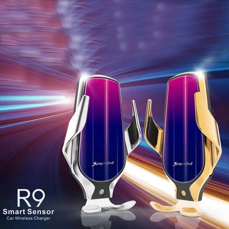 131*62*23,5 мм R9 умный датчик Автомобильный беспроводной зарядный ...