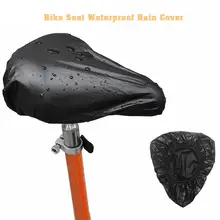 1 pçs assento da bicicleta à prova dwaterproof água capa de chuva e resistente à poeira capa de sela ao ar livre bycicle assento protecter zadelhoes fiets