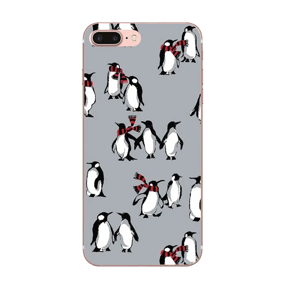 Arctic животное Пингвин типа «сделай сам» Красивые TPU мобильного телефона для Galaxy J1 J2 J3 J330 J4 J5 J6 J7 J730 J8 mini Pro - Цвет: as picture