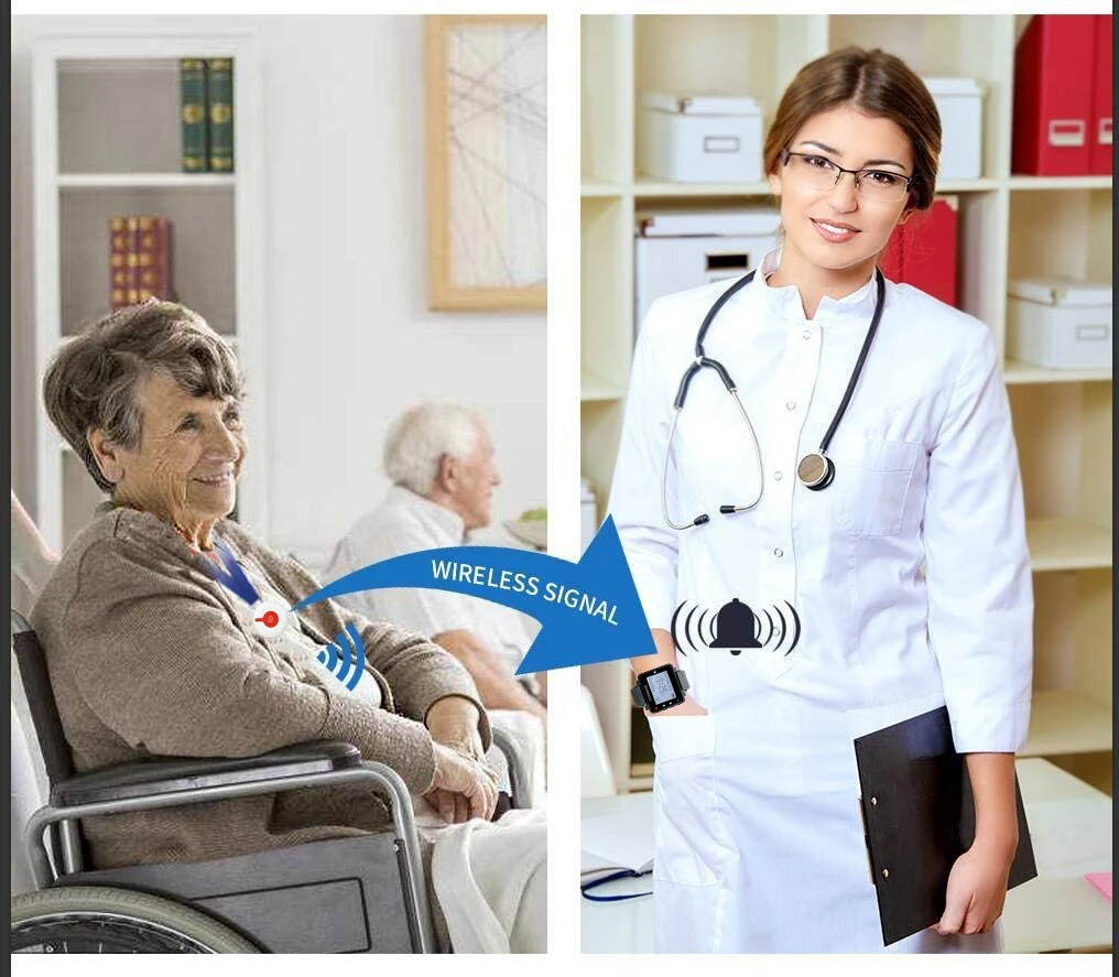 Retekess Betreuer Krankens ch wester Anrufs ystem Restaurant Pager T128 Uhr Empfänger 5 td009 Anruf Klingel knöpfe für Cafe Bar Klinik – Detail 3