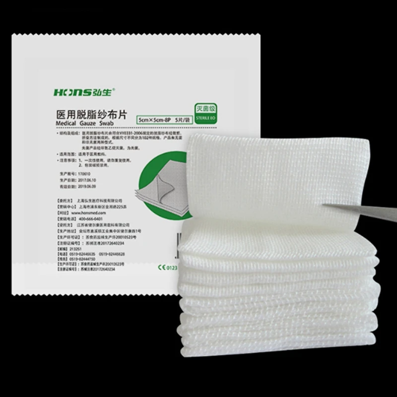 Baru 5 Buah Pak Kain Kasa 100 Katun Pertolongan Pertama Tahan Air Pembalut Luka Steril Kain Kasa Bantalan Suplai Perawatan Luka Emergency Kits Aliexpress