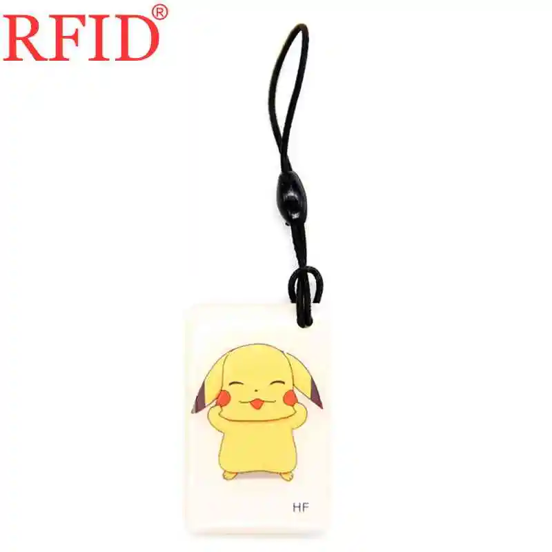 ID 125 кГц EM4305 EM4205 перезаписываемый смарт-ключ брелок RFID карта мультяшный