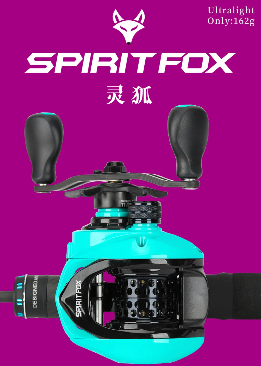 Tsurinoya Spirit Fox BFS Baitcasting Ultralight Bait Fishing Reel 162g Bait Finesse Trout Reel For Perch Bass Lure Casting Reel