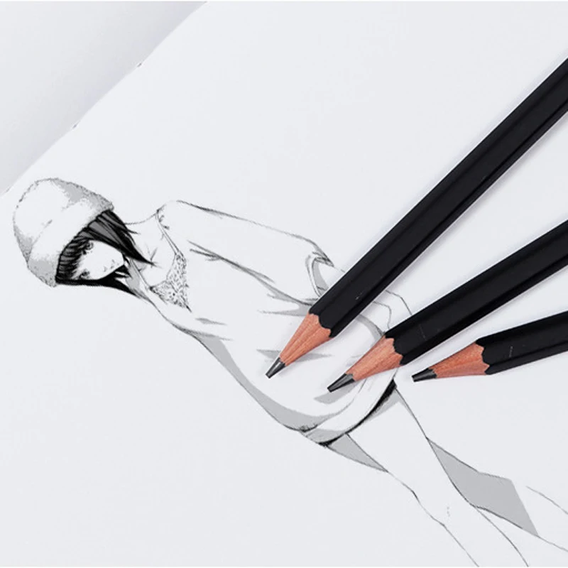 12 шт. высокое качество эскиз карандаш HB 2B мягкая средняя жесткая углеродная ручка офисные школьные карандаши для рисования