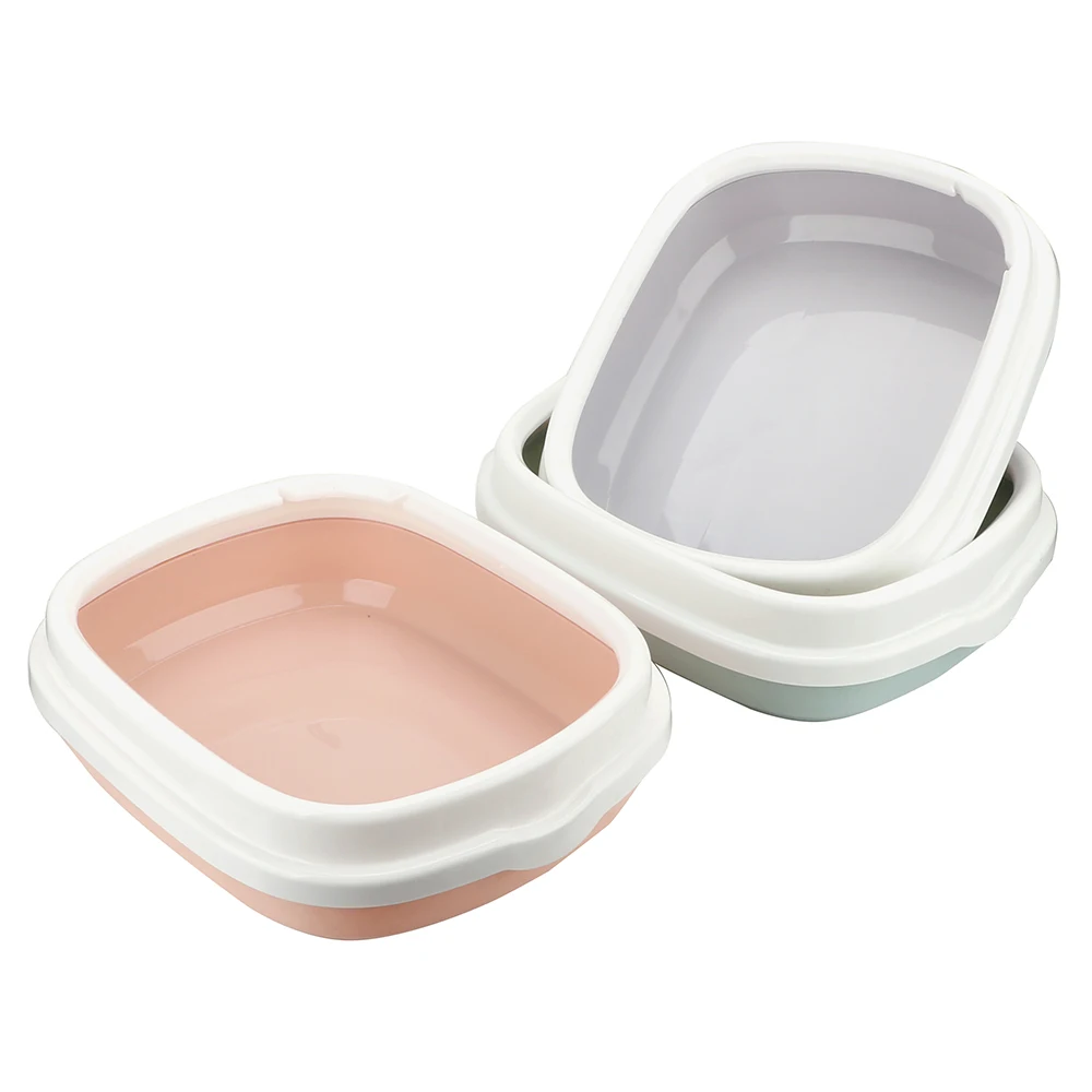 1 Set Pet Toilet Bedpan Cat Dog Tray with Scoop Anti-Splash Dog Toilet Excrement Training Sand Litter Box Cat Litter Box 1 Set Pet Toilet Bedpan Cat Dog Tray with Scoop Anti-Splash Dog Toilet Excrement Training Sand Litter Box Cat Litter Box