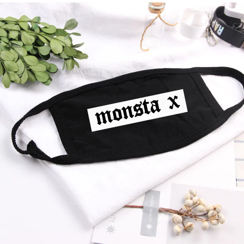 Monsta X обычный 2 альбом We Are Here Life Is Beautiful фестиваль Пылезащитная маска HYUNGWON толстовка с капюшоном jooheon minhyuk shownu WOMHO YOOK - Цвет: C