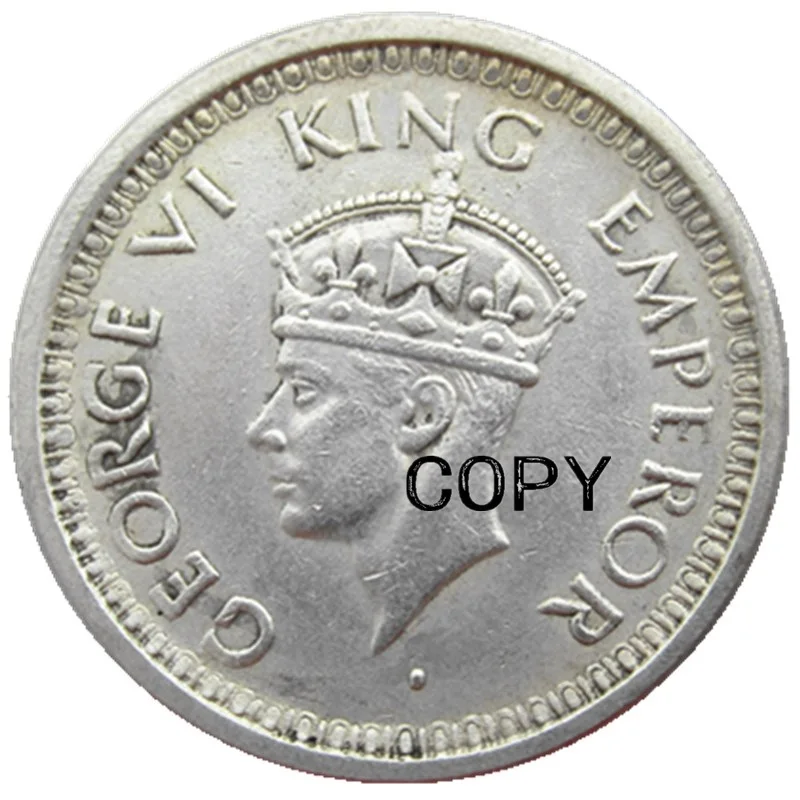 INDIA ONE RUPEE Silver-Plated Coins COPY