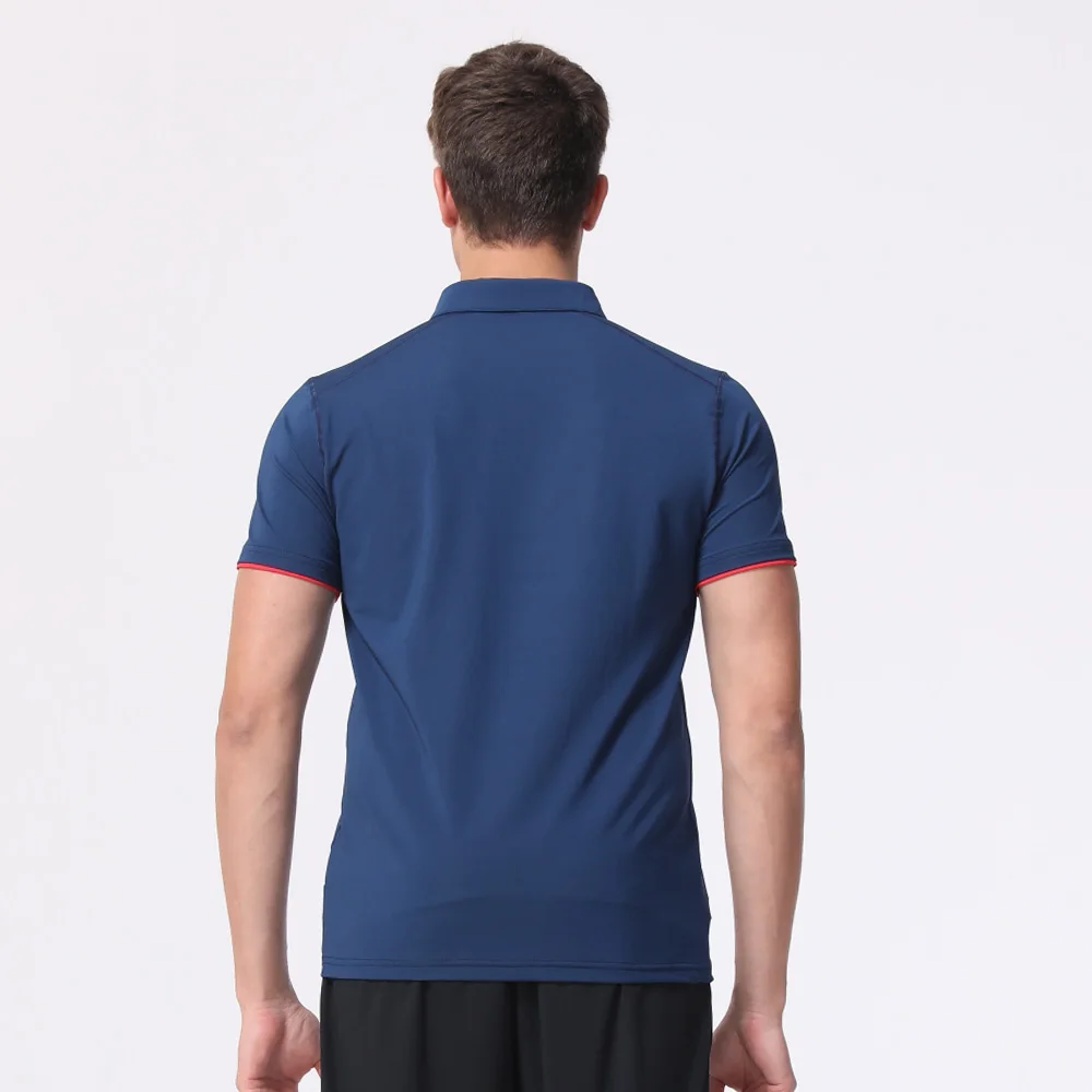 Camisetas de verano para hombre, ropa de Golf, Polo de solapa de secado rápido, de manga corta Camiseta deportiva, ropa informal de poliéster para Golf al aire libre