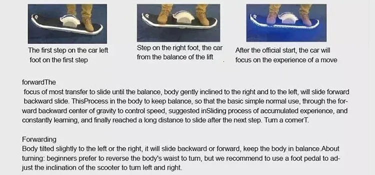 one wheel hoverboard electric skateboard self balancing scooter smart balance wheel 6.5 inch (2)