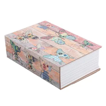 

Exquisite Creative Book Safe Creative Book Insurance Box Money Box Book Small Key Box Creative Storage Gift