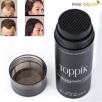 Toppik-extensiones de pelo en polvo para el crecimiento del cabello, 9 colores, fibra capilar con pelo al instante