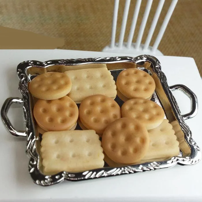 1 шт. масштаб 1:6 миниатюрный кукольный домик Пищевая Модель печенье на соде