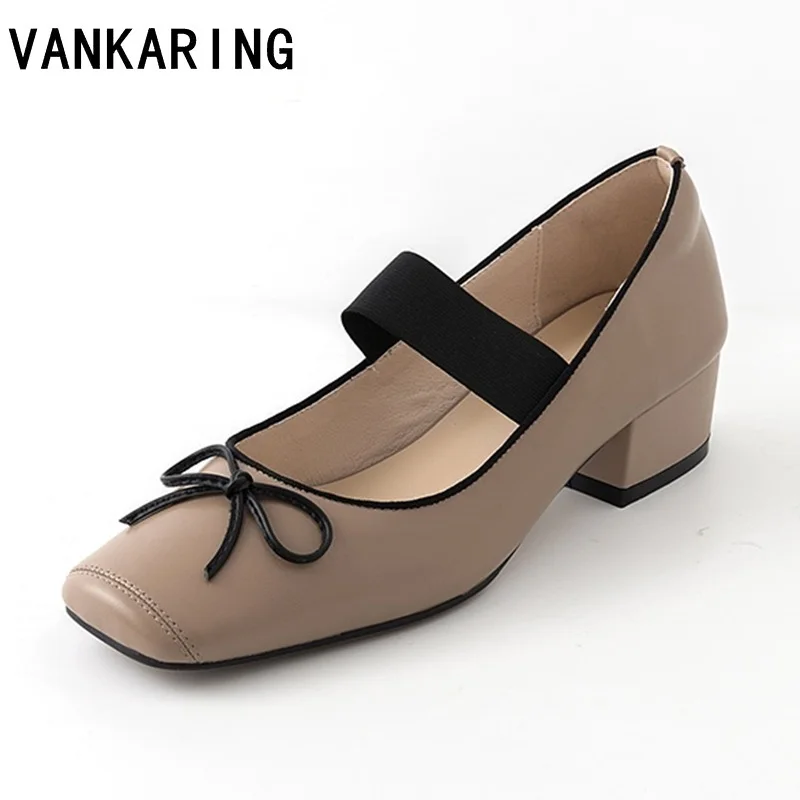 

shoes women high heels shoes woman pumps ladies casual ankle strap square toe platforms square heel party wedding shoes mujer