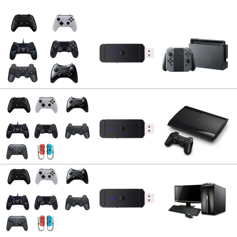 Nintendo Switch Xbox Controller Adapter | Wireless Ps3 Controller Pc Usb  Adapter - Usb Receiver Adapter - Aliexpress