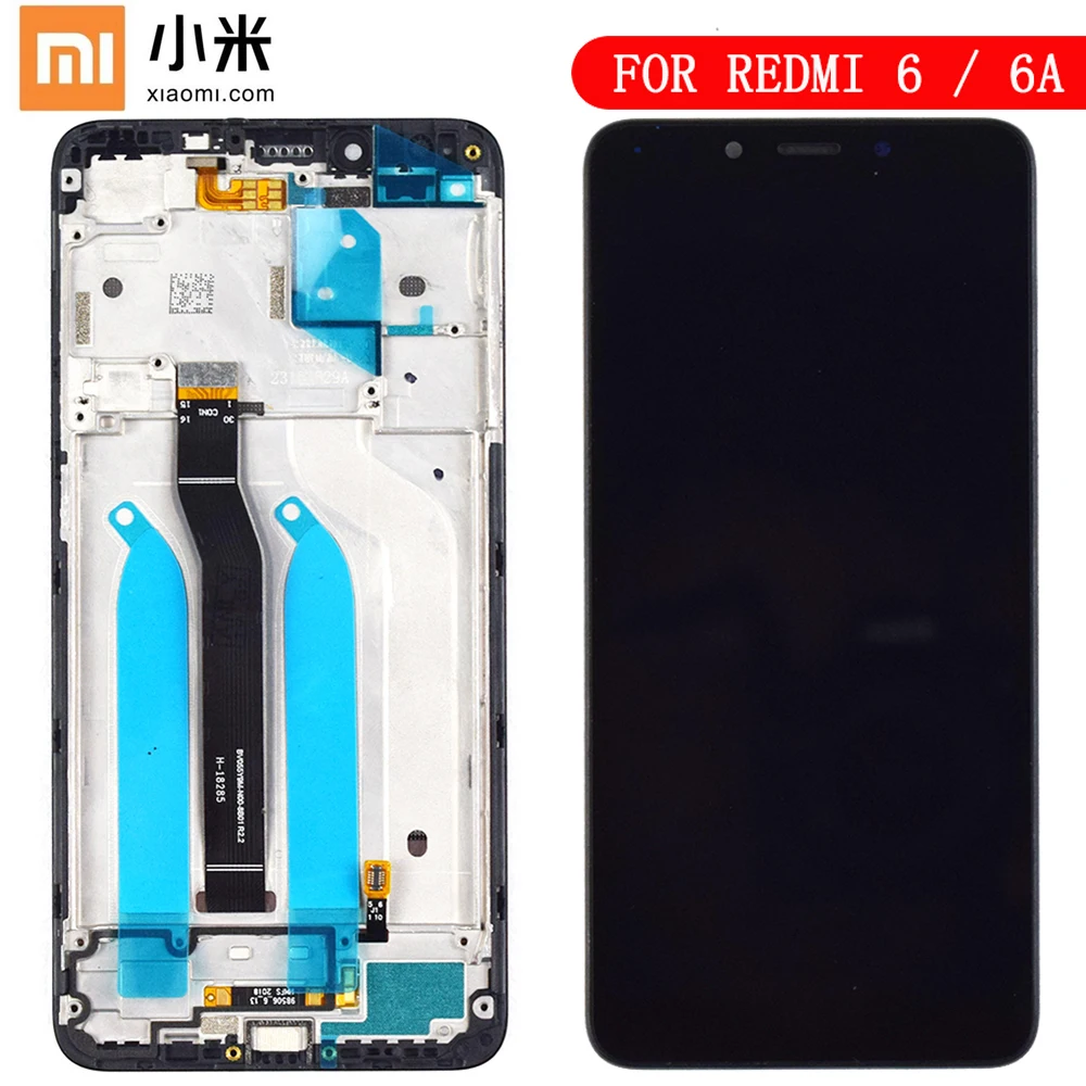 

5.45" AAA Quality IPS LCD+Frame For Xiaomi Redmi 6 LCD Display Screen Replacement For Redmi 6A LCD Assembly 1440*720 Resolution