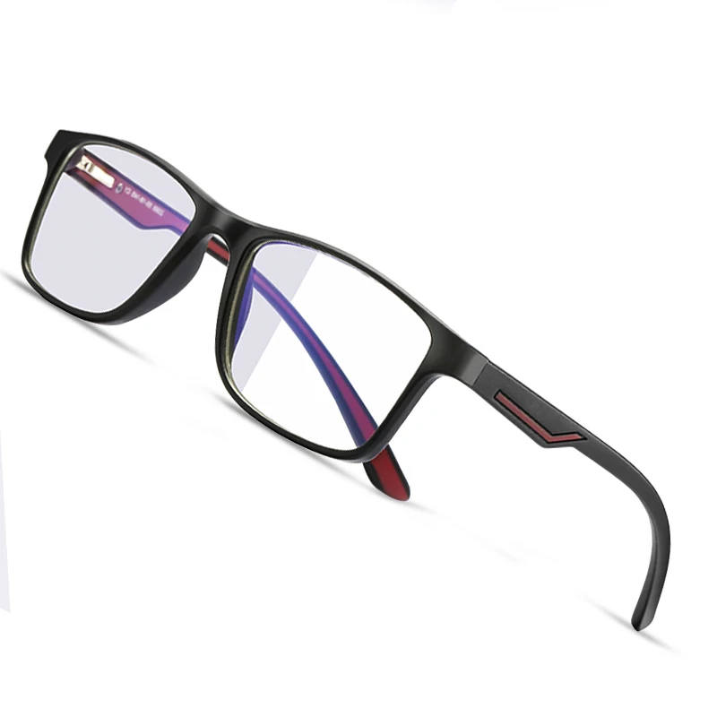 

AOFLY Blue Light Blocking Glasses Men Square TR90 Flexible Sports Optical Frame Prescription Women Spectacles Myopia Eyewear