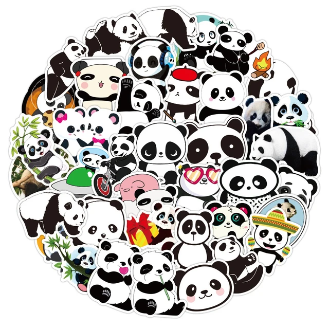 TOYANDONA 1Pc Panda Adesivos Folha Decalques De Parede Adesivos De Desenhos  Animados Animais Adesivos Pvc Decalque De Parede Verde Desenhos Animados  Adesivo Panda Desenhos Animados : : Beleza