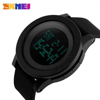 

SKMEI Sport Watch Men Large Dial LED Digital Watch Waterproof Alarm Calendar Watches Relogio Masculino 1142