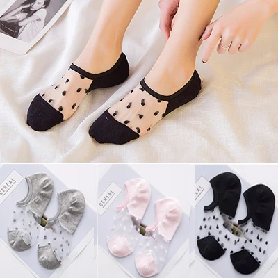 High Quality Boat Socks for Women Girl Summer Style Low Socks Invisible Cotton Socks Slippers Sokken Calcetines Mujer 6pcs=3pair 3Pair Style C