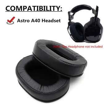 

1 Pair of Replacement Earpads Cushion Cover Ear Pads Pillow Foam Cups Repair Parts for Astro A40 Gaming Headphones Headset