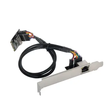

Chenyang 10/100/1000 Base-T Network LAN Controller NGFF M.2 to Gigabit Ethernet RJ45 Adapter