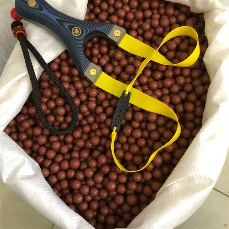 BALAS DE tirachinas de caza profesional para adultos, proyectiles de barro para tiro al aire libre, Ammos, 500 Uds./1000 Uds., 4 colores, BB