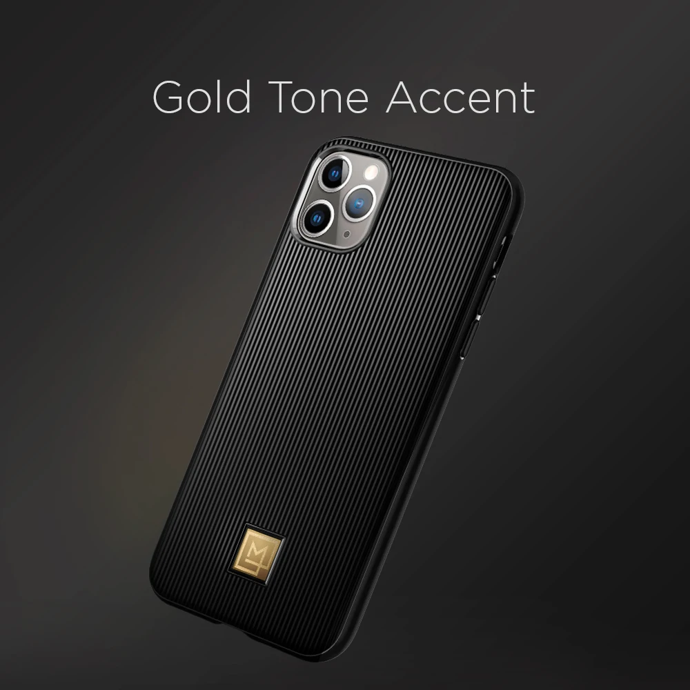 Spigen La Manon Стильные черные мягкие ТПУ чехлы для iPhone 11 Pro Max/iPhone 11 Pro/iPhone 11