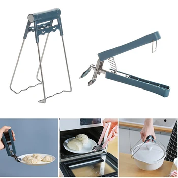 

Anti-Hot Clip Bowl Dish Clamp Microwave Oven Tray Non-Slip Dish Clip Household Steamer Clip Kitchen Utensils Best Price