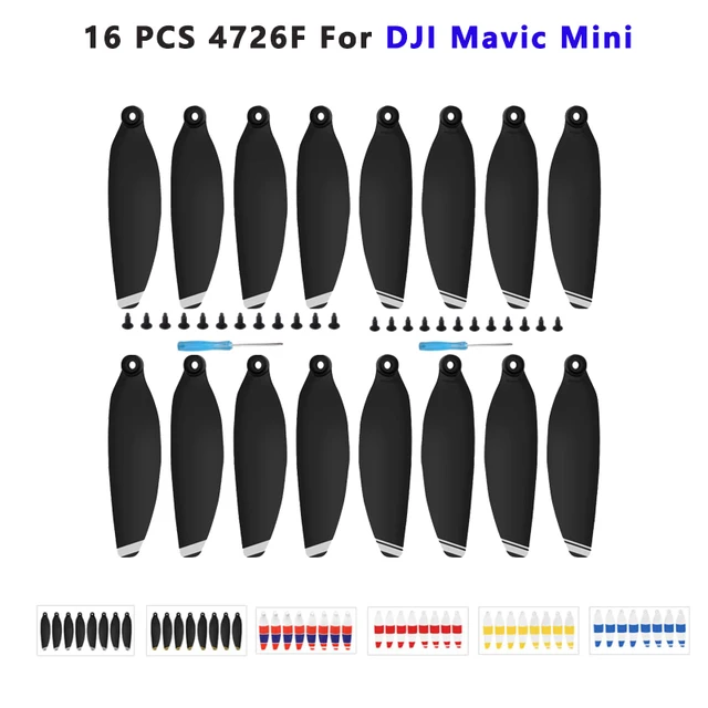 16PCS Replacement Propeller for DJI Mavic Mini Drone 4726 Light Weight Props Blade Wing Fans Accessories Spare Parts Screw Kits 1