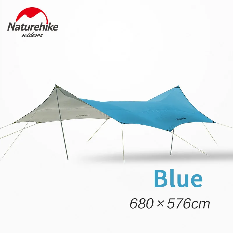 Палатка Naturehike туристическая на 8 10 человек супер большой тент от солнца защита
