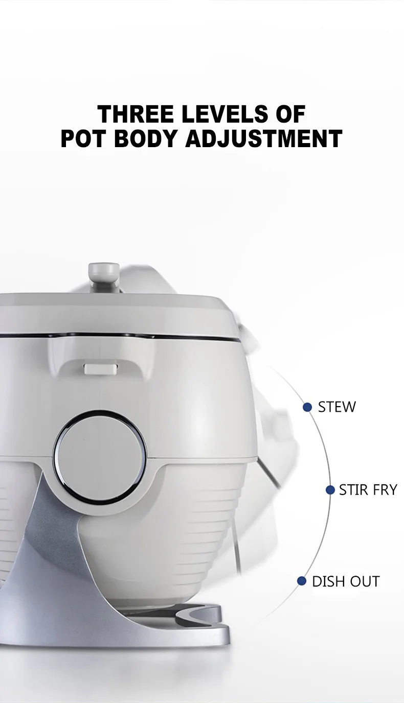 Description Picture 5 of itemHousehold Cooking Machine Fully Automatic Cooking Wok Commercial Intelligent Cooking Robot