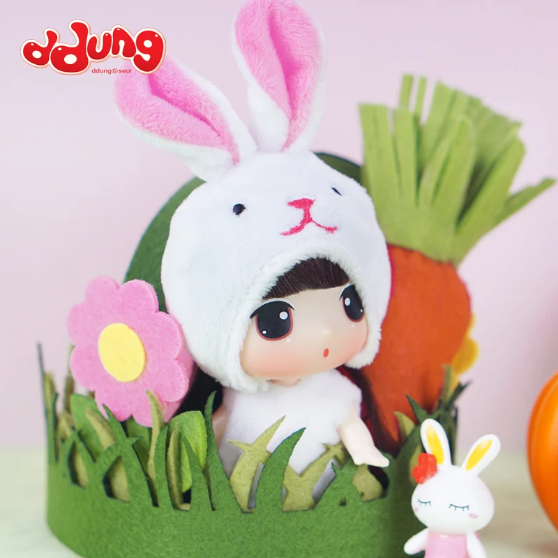 BJD кукла Ddung 9 см подлинный корейский с двенадцатью знаками Зодиака животных изменение мини куклы ребенок подарок на день рождения Ключ Кулон Коллекция украшения