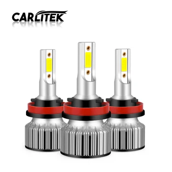 

Carlitek H7 H4 LED Lamp Mini Size H11 LED Autobile Bulb 9005 HB3 9006 HB4 H8 H9 Auto Car Headlight 12V 10000LM Lamp Bulb 6000K