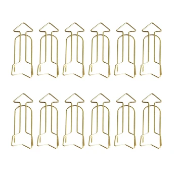 

Multifunction 12 Pieces Creative Metal Binder Clips Creative shape Paper Clips for Office Accessories Bookmarks