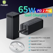 65w gan 5a carregador de carregamento rápido pd relâmpago usb c qc4.0 qc3.0 para iphone 12 11 pro x xr xs ue reino unido eua plug adaptador carregador de parede