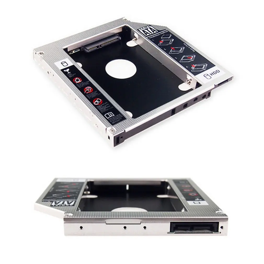 SATA 2nd HDD HD Hard Drive Caddy Case for 9.5mm Universal Laptop CD / DVD-ROM
